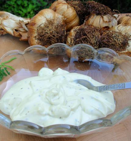 Eating Well's Sweet Garlic " Mayonnaise". Photo by French Tart