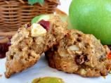 Low Fat Apple-Cranberry Breakfast Cookies