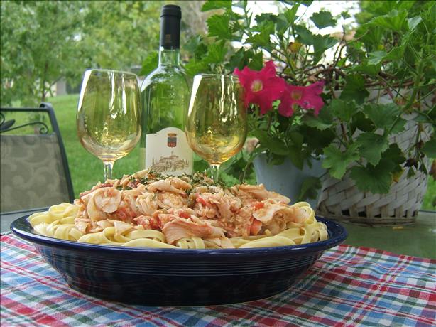 Crab Linguine. Photo by Gunslinger's Wife