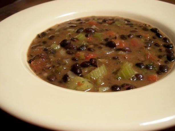 Black Bean Soup. Photo by *Parsley*