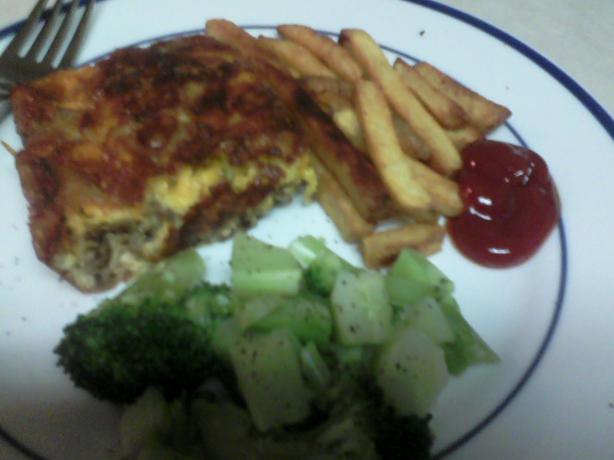 Bacon Cheeseburger Pie. Photo by badams31410