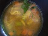 Yellow Curry Chicken & Rice Soup