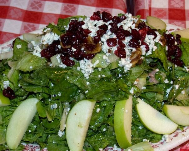 Apple Gorgonzola Salad. Photo by LilPinkieJ