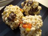 Loaded Candy Popcorn Balls