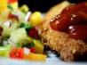 Crispy Coconut Chicken With Mango Salsa