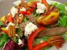 Steak Salad With Grilled Peaches