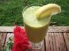 Beauty Bonanza Juice (Cucumber, Avocado, Lemon). Recipe by JanuaryBride