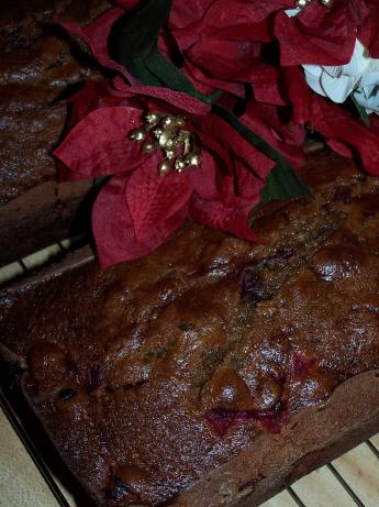 Pumpkin-Cranberry Quick Bread. Photo by barefootmommawv