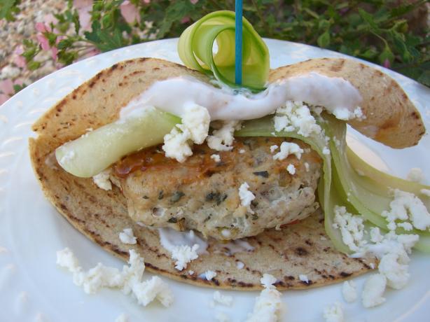 Greek Turkey Burgers. Photo by Chef*Lee