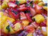 Calypso Strawberry-Mango Salsa. Recipe by Dancer^