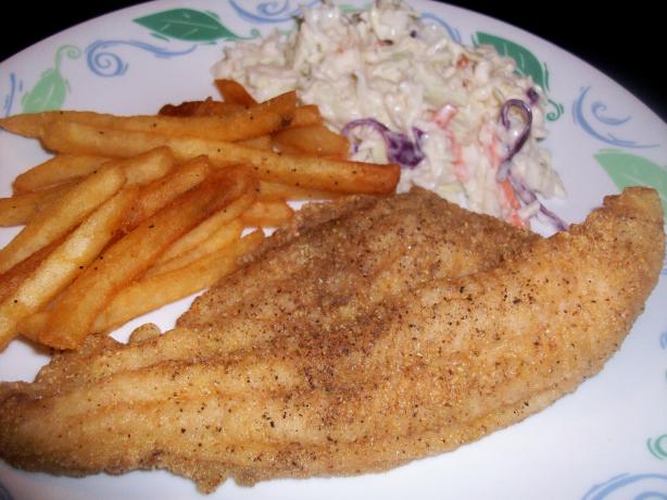 Cornmeal Crusted Oven Fried Catfish (Ww Core). Photo by mightyro_cooking4u