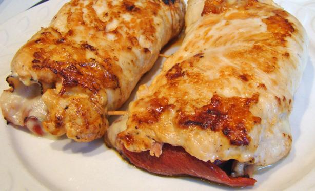 Chicken Breasts Stuffed With Ham and Cheese. Photo by Derf