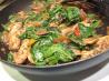 Stir Fry- Chicken With Lemon Mushroom Ginger Sauce. Recipe by Derf