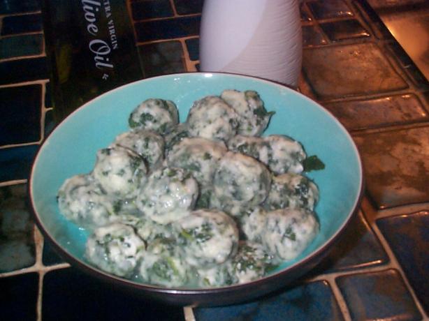 Gnocchi Di Ricotta E Spinaci (Ricotta and Spinach Gnocchi ). Photo by breezermom