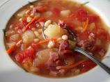 Kathy's Ham and Bean Soup