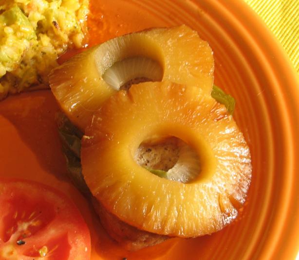 Paula Deen Pork Chops and Pineapple Pie. Photo by cajunhippiegirl