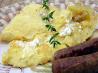Caramelised Onion & Goats Cheese Omelette
