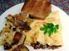Caramelised Onion & Goats Cheese Omelette