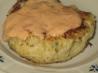 Crab Cakes With Roasted Pepper Remoulade Sauce. Recipe by Shelby Jo