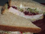 Turkey and Cranberry Sandwich