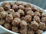 Meatballs for Stocking up Freezer