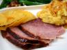 Brown-Sugar-Glazed Ham With Pineapple
