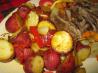 Garlic Roasted Potatoes and Fennel. Recipe by dicentra