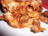 Upside-Down Sausage and Mushroom Pizza. Recipe by Meredith K.
