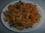 Black Bean Butternut Squash and Ham Pasta - Gluten / Lactose Fre. Photo by BethyBaby