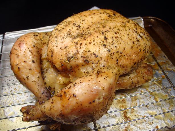 Moist Roasted Whole Chicken. Photo by Lori Mama