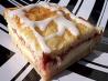 Raspberry Crescent Squares. Recipe by Shelby Jo