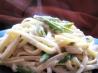 Asparagus Cream Cheese Fettuccini