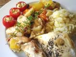Autumn Chicken With Harvest Vegetables. Photo by Bergy