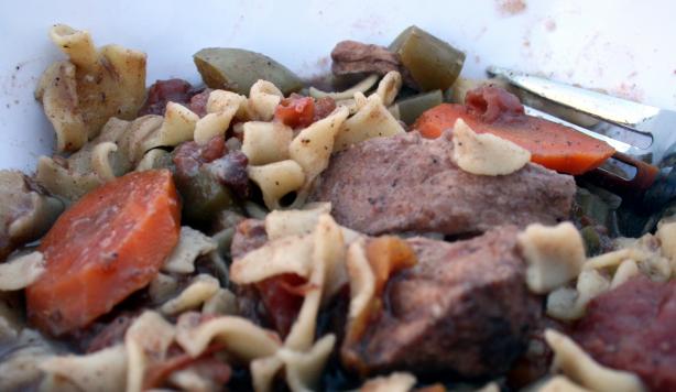 Chinese Pork With Noodles. Photo by **Tinkerbell**