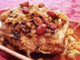 Pork Loin Served With Cranberry Apple Chutney
