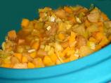 Curried Squashy Apples & Leeks