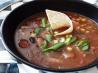 Crock Pot Beef, Bean & Bacon Soup