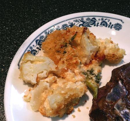 Another Broccoli and Cauliflower Casserole. Photo by Mikekey