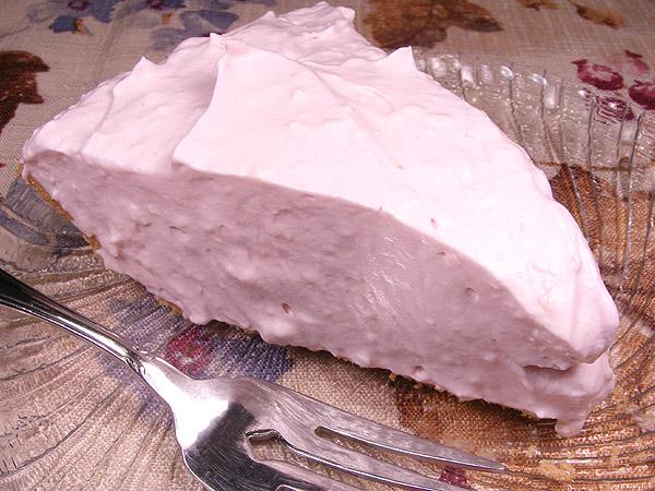 Pink Lemonade Cream Cheese Pie. Photo by Lavender Lynn