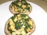 Shrimp, Spinach and Cheese Stuffed Mushrooms. Recipe by ThatSouthernBelle