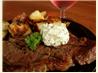 Steak with Blue Cheese Butter