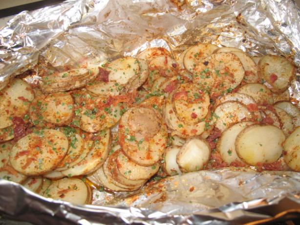Hot-Off-The-Grill-Potatoes (Foil Wrapped). Photo by TheGrumpyChef