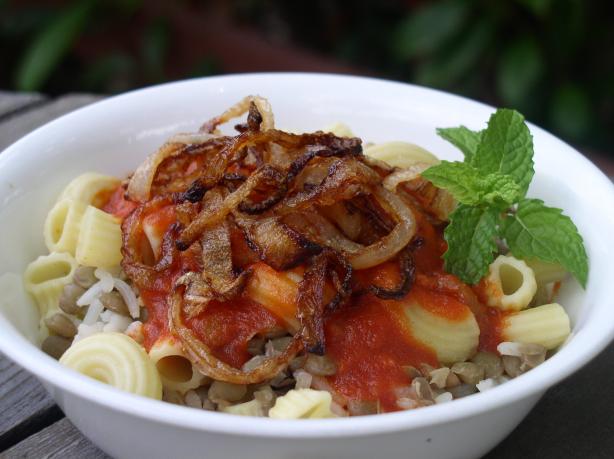 Hamada's Authentic Egyptian Kusherie. Photo by Leah's Kitchen