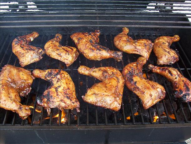 Simple Caribbean Jerk Chicken. Photo by * Pamela *