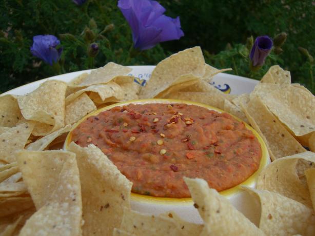 White Bean and Roasted Red Pepper Dip. Photo by Chef*Lee