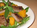 Warm Lamb Pumpkin and Pesto Salad