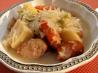 Sweet and Sour Sauerkraut Kielbasa Stew. Recipe by *Parsley*