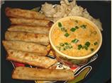 Bean & Cheese Taquitos w/ Guacamole