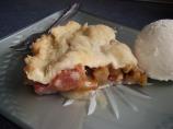 Deep Dish Rhubarb Pie