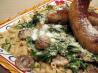 Spinach Mushroom Pasta. Recipe by Meredith .F